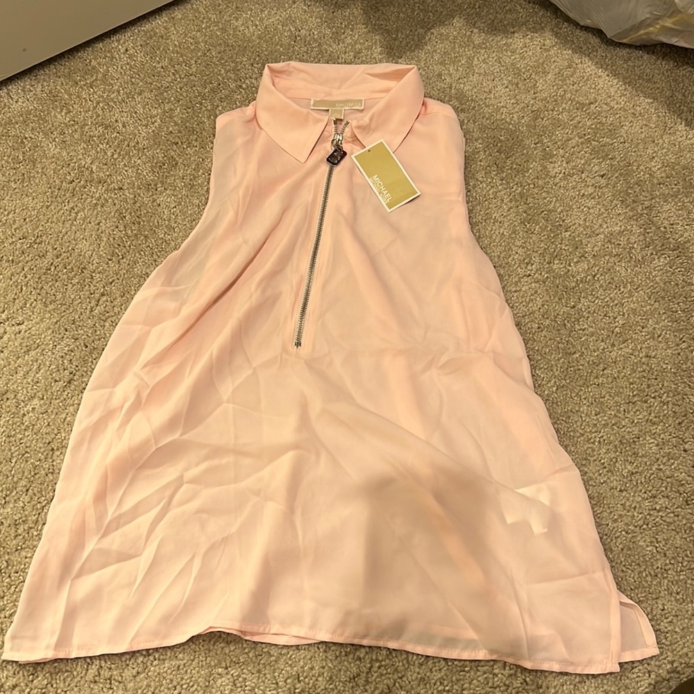 Michael Kors (TAG ON) pink tank